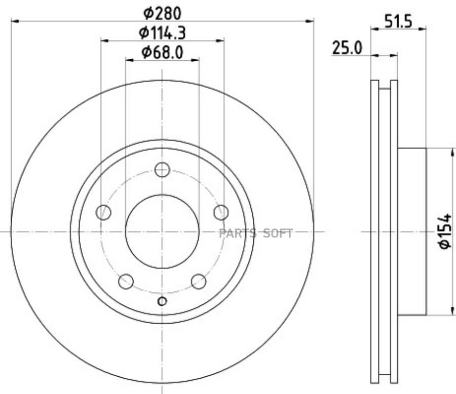 Автозапчасть BEHR-HELLA 8DD355120441