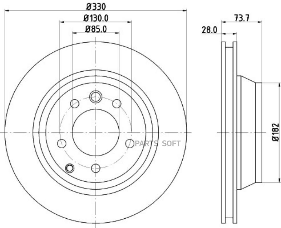 Автозапчасть BEHR-HELLA 8DD355129761