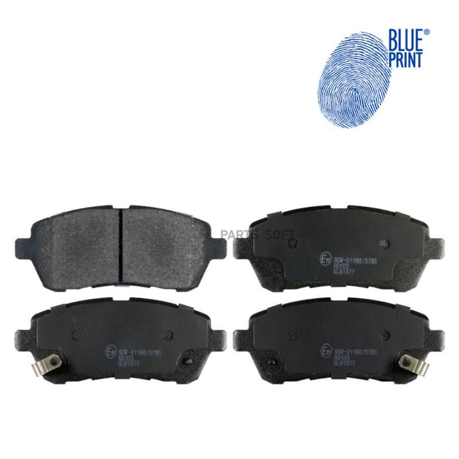 Brake Pad Set disc brake BLUE-PRINT ADK84243