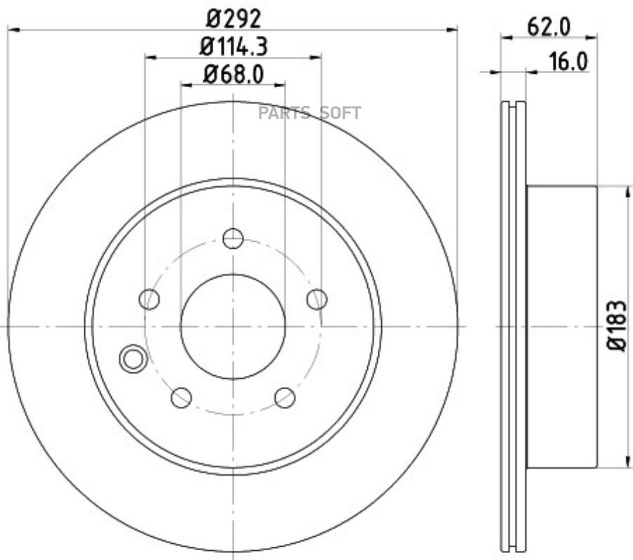 Автозапчасть BEHR-HELLA 8DD355118711