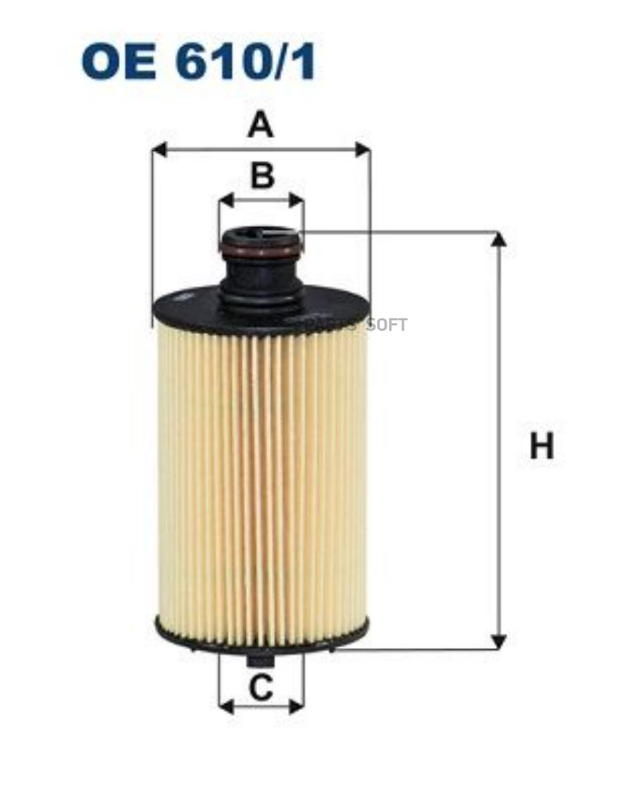 Фильтр масляный FILTRON OE6101