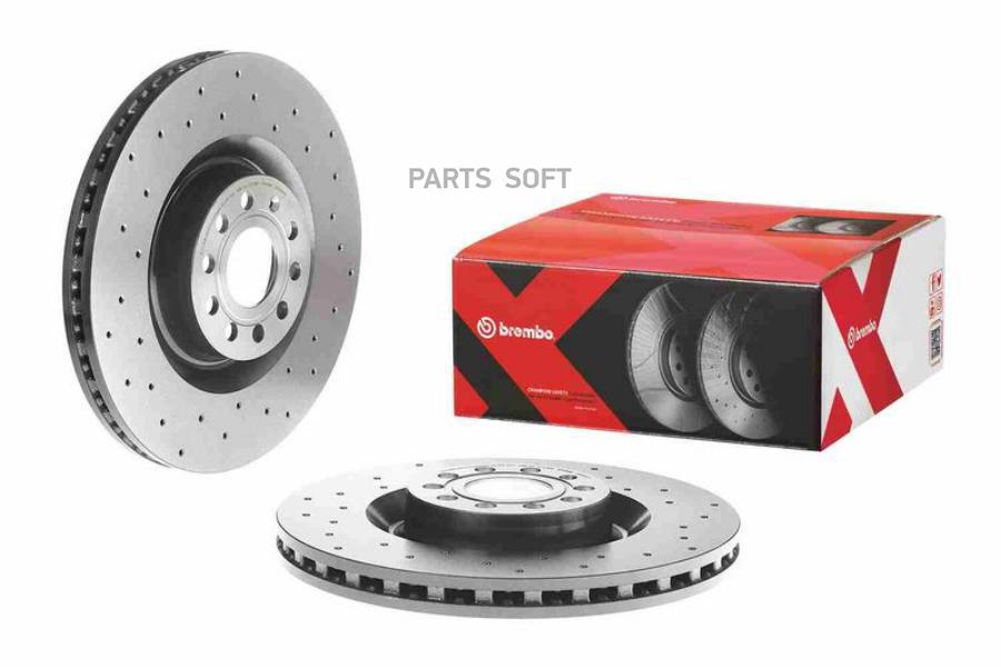 Диск тормозной Xtra| перед | BREMBO 09C8921X