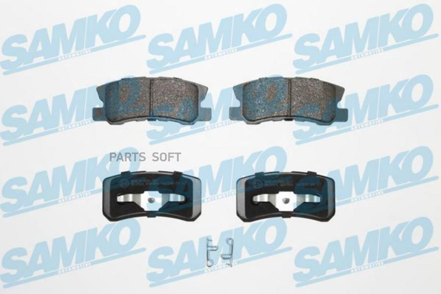 КОЛОДКИ ТОРМОЗНЫЕ ДИСКОВЫЕ SAMKO 5SP954