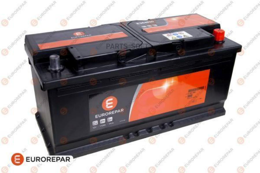 Аккумуляторная батарея [12V 110Ah 950A B13] EUROREPAR E364050