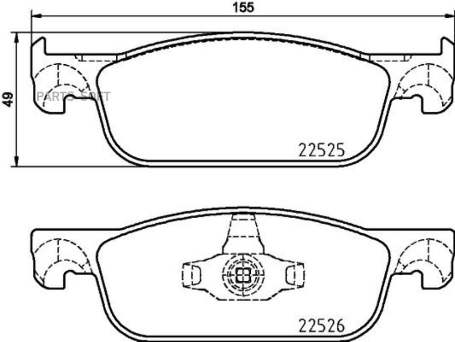 Автозапчасть BREMBO P68065X