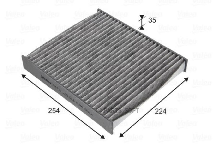 Фильтр воздух во внутренном пространстве VALEO 715727