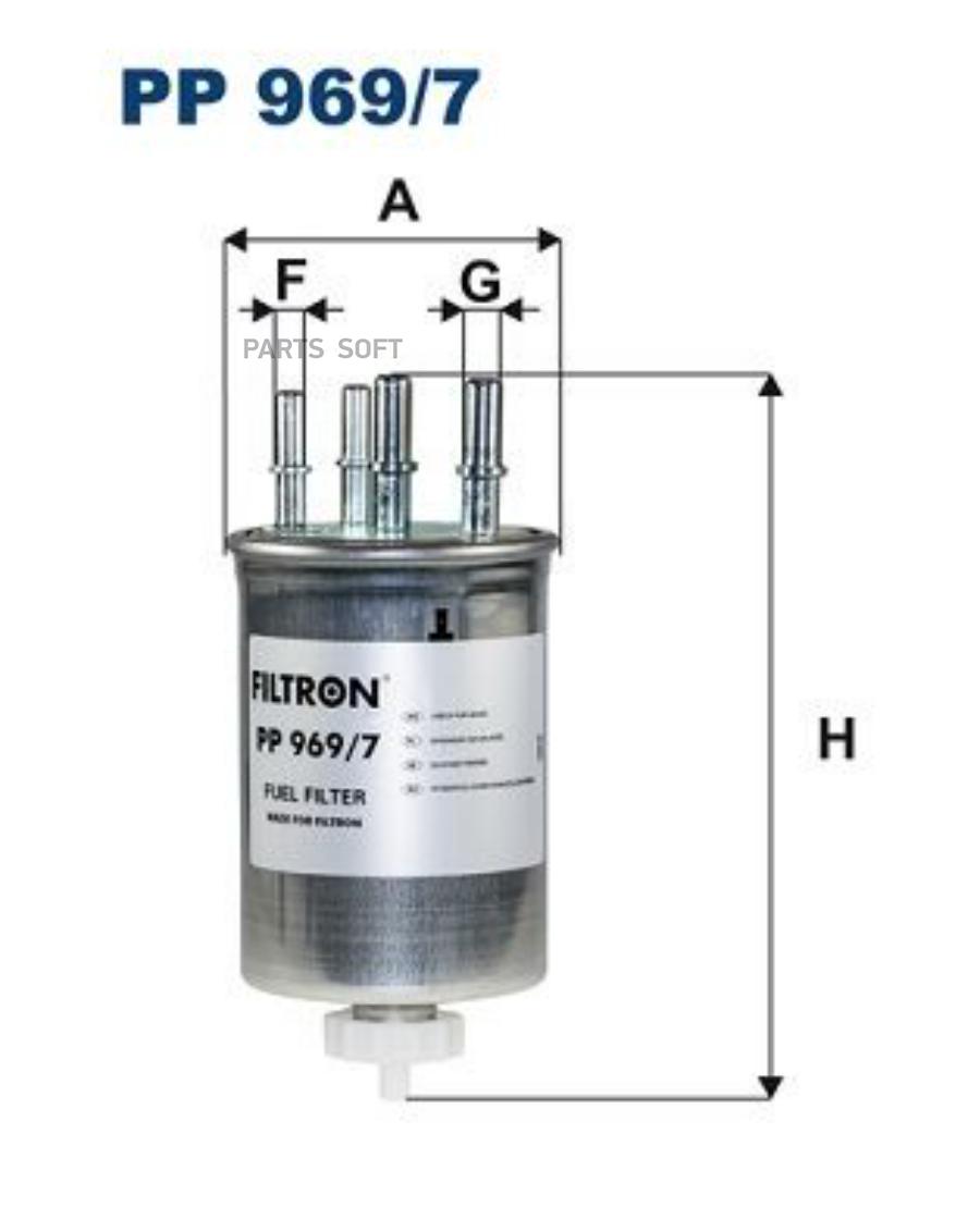 Автозапчасть FILTRON PP9697