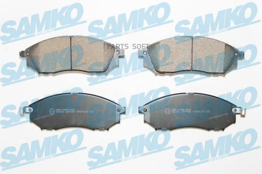 Колодки тормозные SAMKO 5SP1406