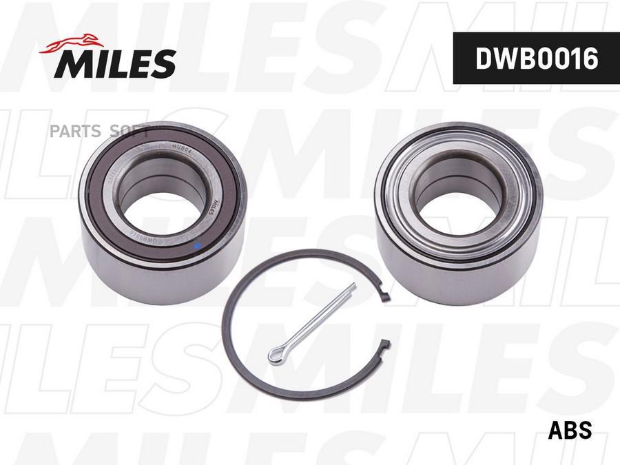 Комплект подшипника ступицы колеса MILES DWB0016