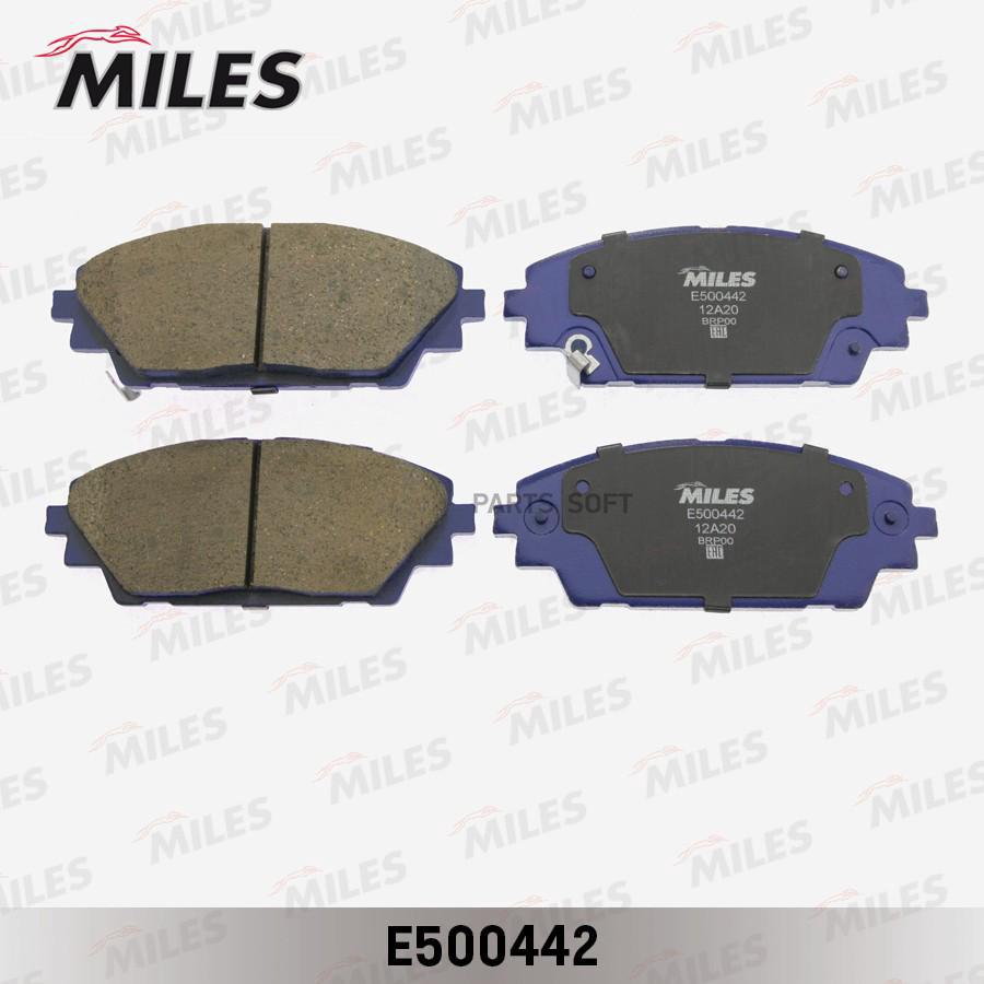 Колодки тормозные MILES E500442