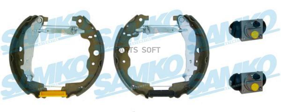 Brake Shoe Set SAMKO KEG702