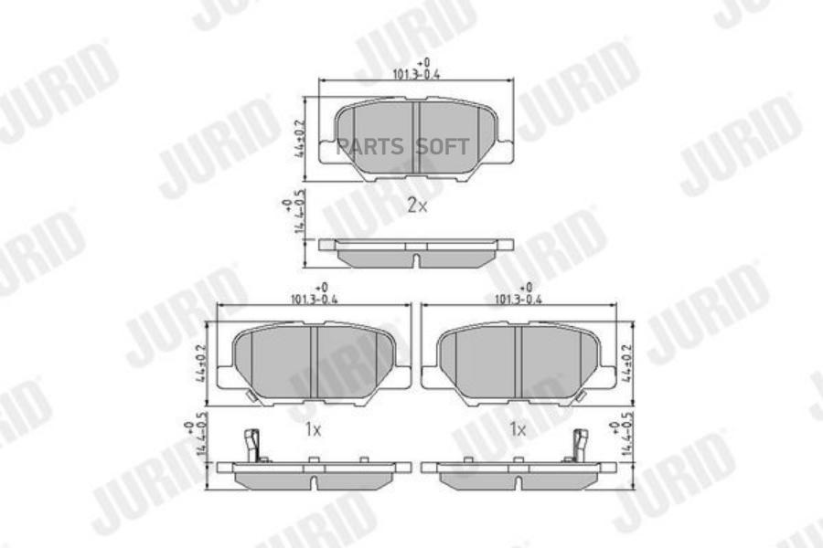 Автозапчасть JURID 573442J