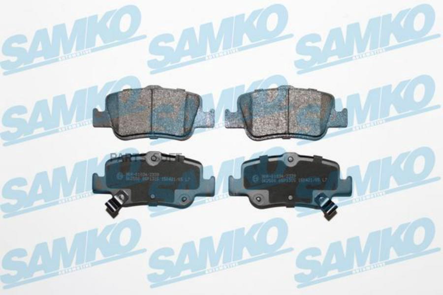 КОЛОДКИ ТОРМОЗНЫЕ ДИСКОВЫЕ SAMKO 5SP1315