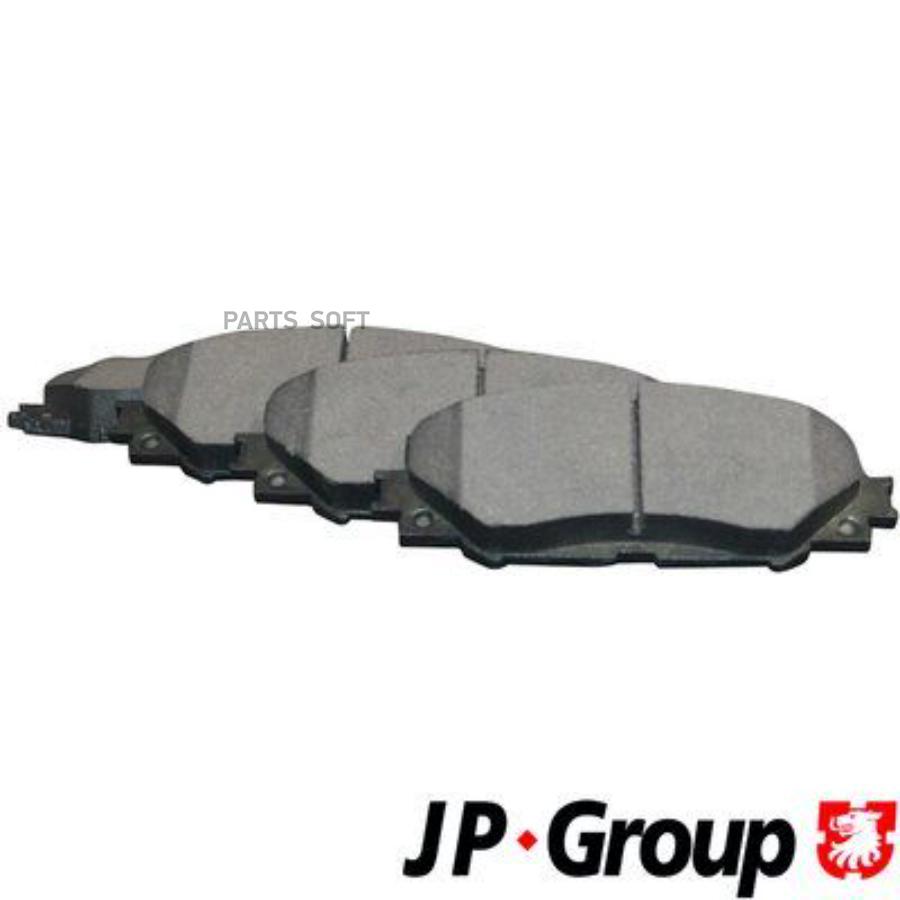 К-КТ КОЛОДКИ AURIS/COROLLA Stufenheck/TREZIA/URBAN CRUISER/VERSO S/YARIS JP GROUP 4863601310