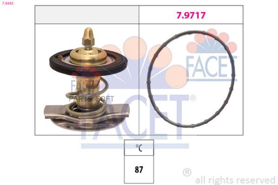 Made in Italy - OE Equivalent FACET 78442