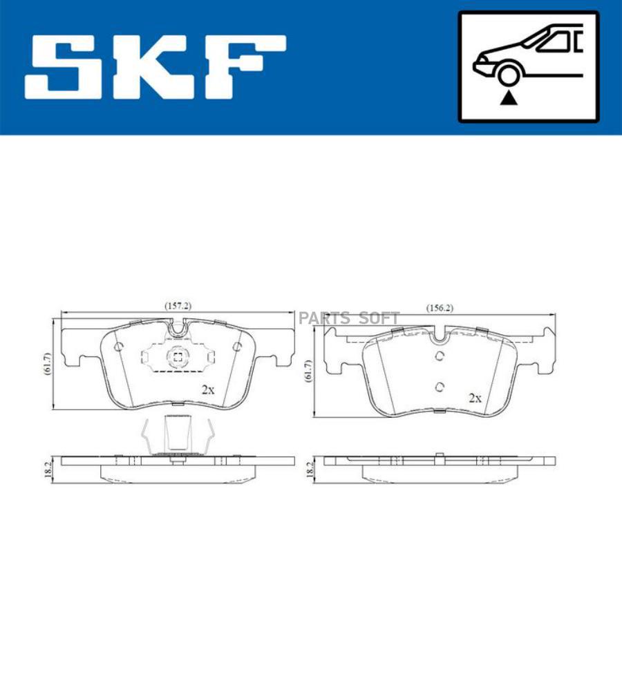 Автозапчасть SKF VKBP80122