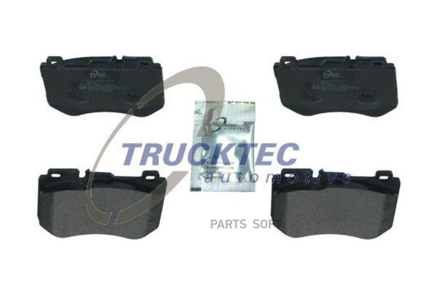 BRAKE PAD SET DISC BRAKE TRUCKTEC 0235520