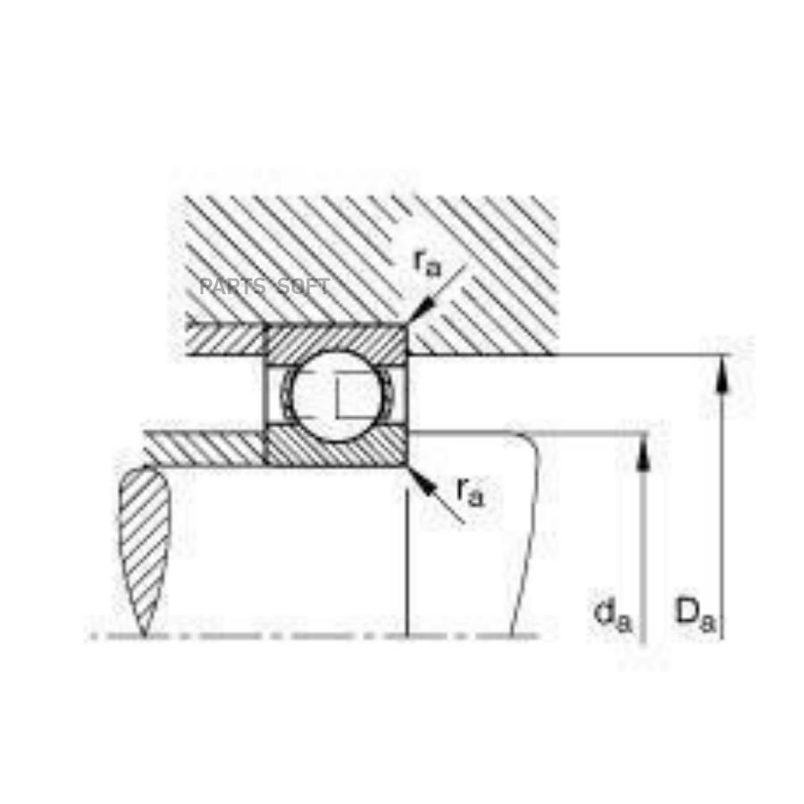 ПОДШИПНИК NSK 6203DDU