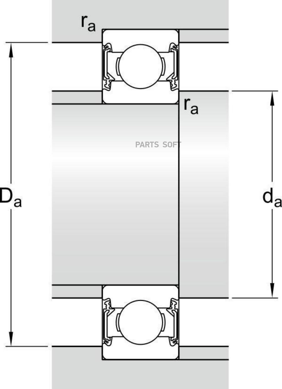 ПОДШИПНИК FAG 62022RSR