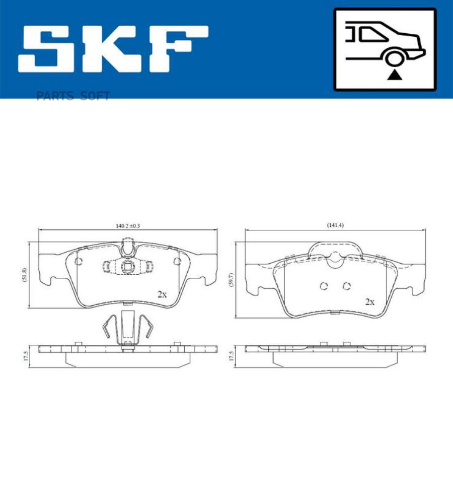 Автозапчасть SKF VKBP90361