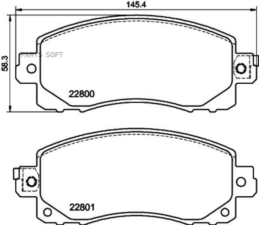 Автозапчасть BEHR-HELLA 8DB355039161