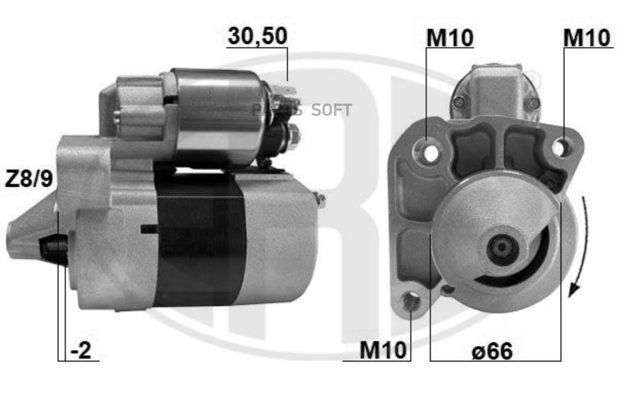 Автозапчасть ERA 220389A