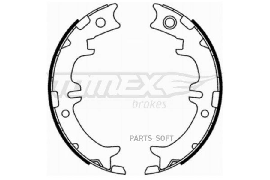 Автозапчасть TOMEX BRAKES TX2176