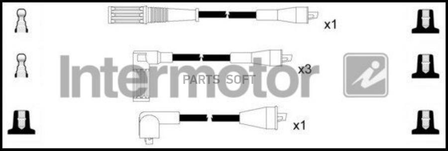 Провод катушки зажигания INTERMOTOR 73172