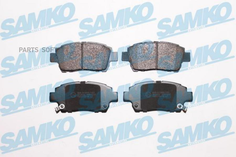 КОЛОДКИ ТОРМОЗНЫЕ ДИСКОВЫЕ SAMKO 5SP1062