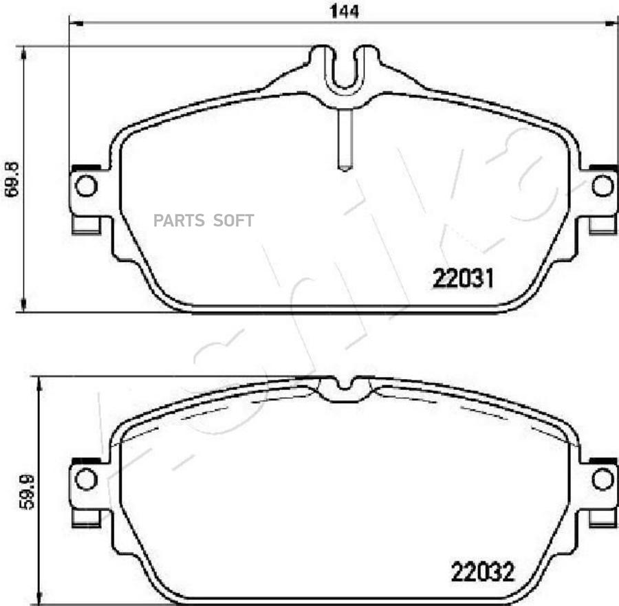 Автозапчасть ASHIKA 50000529