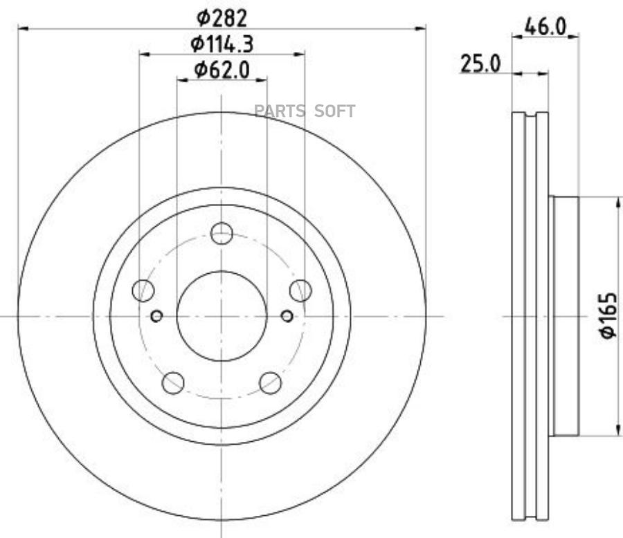 Автозапчасть NISSHINBO ND1148K