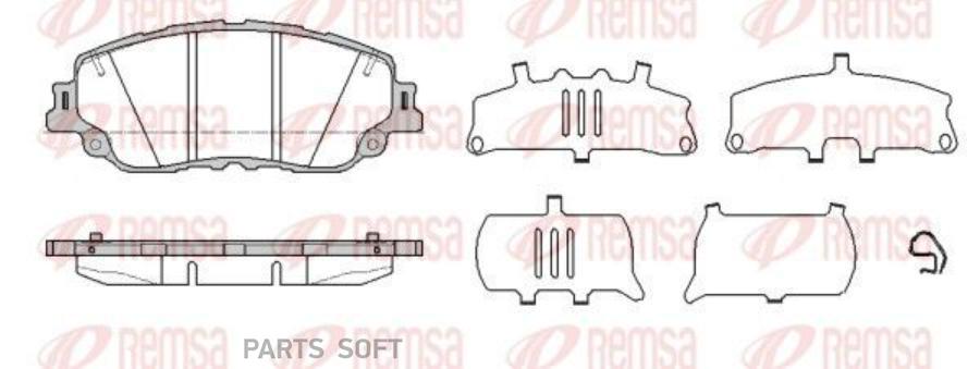 Автозапчасть REMSA 178710