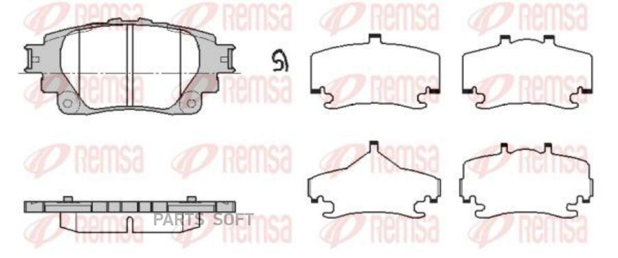 Автозапчасть REMSA 187100