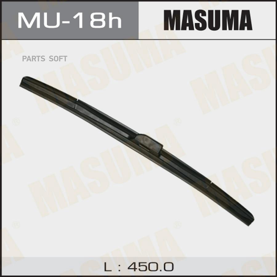 ДВОРНИК MASUMA 18 ГИБРИДНЫЙ КРЮК (450ММ) БОКОВОЕ MASUMA MU18H