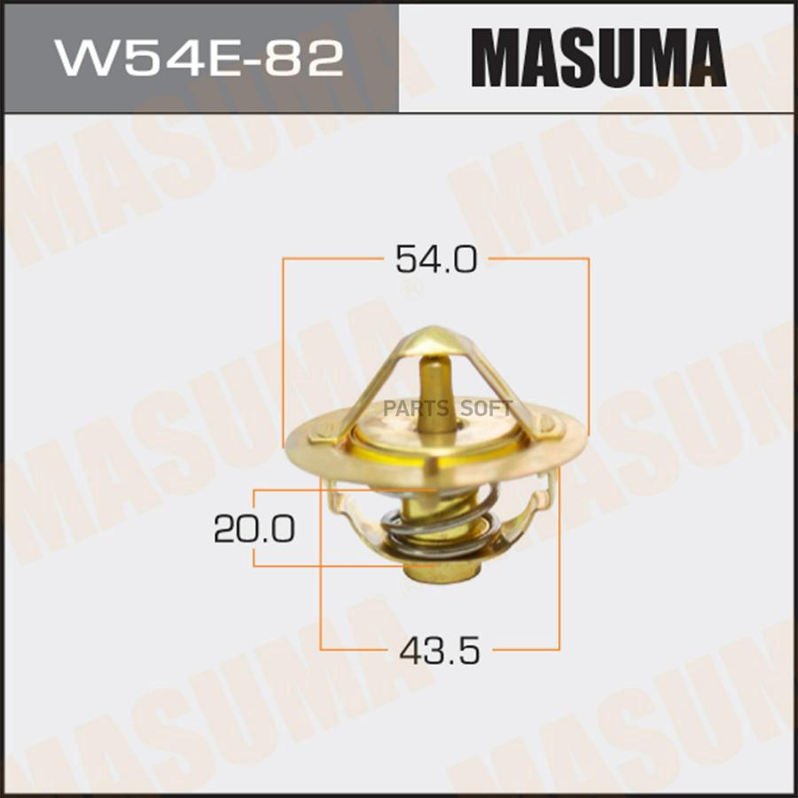 W54E-82_термостат Nissan Sunny/Prairie Subaru Leone MASUMA W54E82