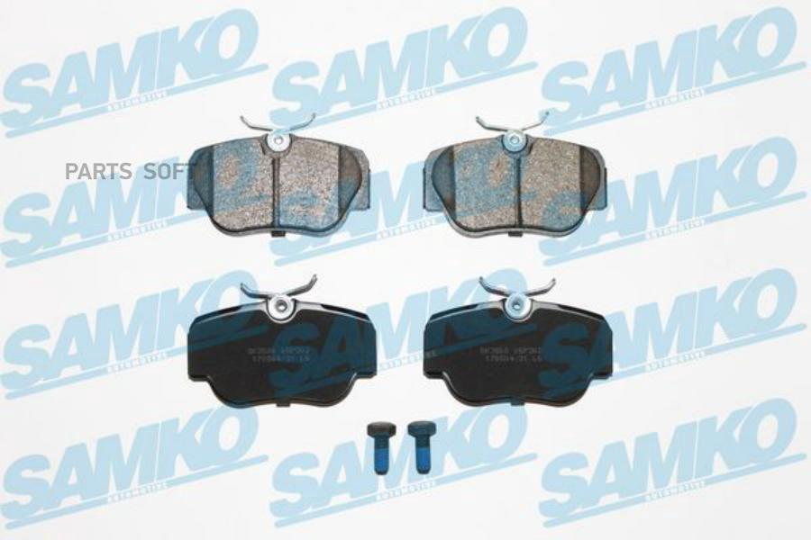 ТОРМОЗНЫЕ ДИСКОВЫЕ КОЛОДКИ SAMKO 5SP302