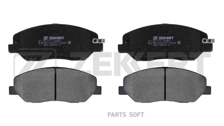 Комплект дисковых тормозных колодок ZEKKERT BS1777