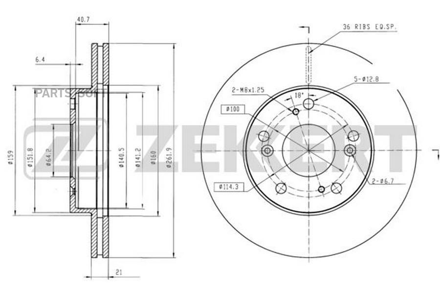 Деталь Zekkert арт BS5892 ZEKKERT BS5892