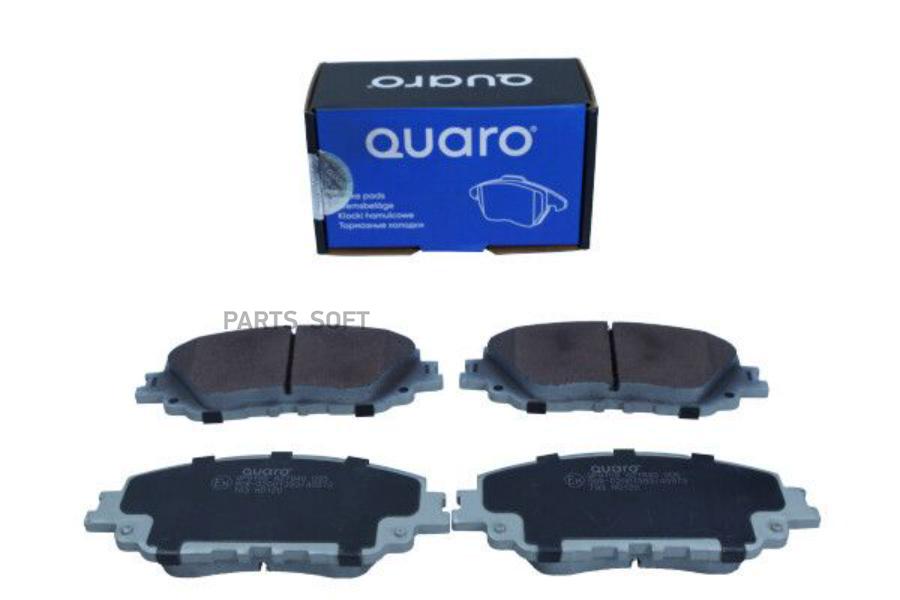 Колодки тормозные дисковые комплект QUARO QP9109