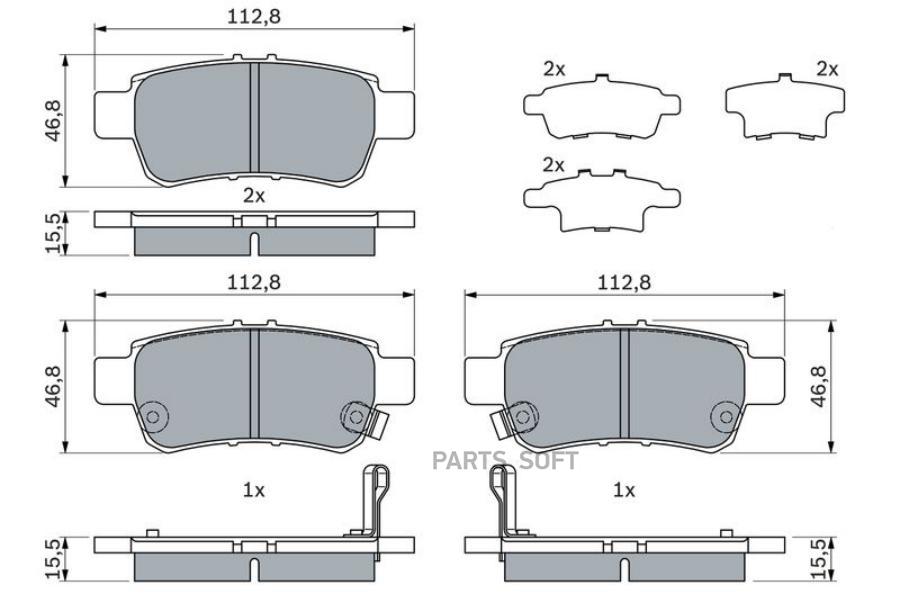 Автозапчасть BOSCH 0986494964