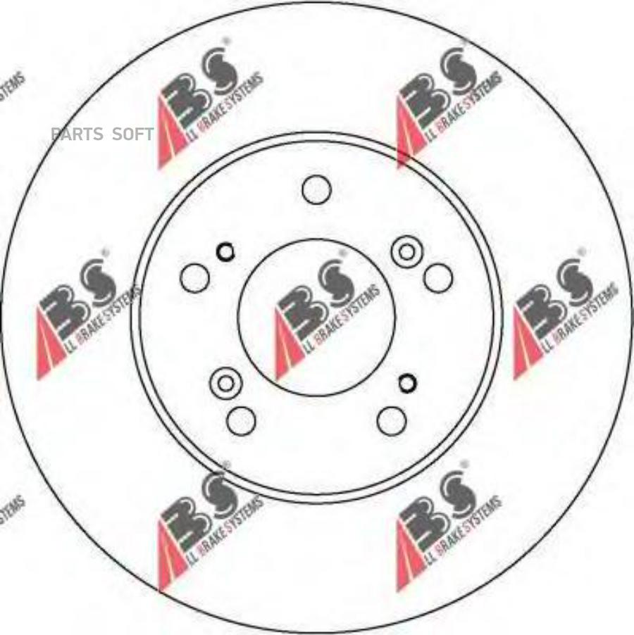 Тормозной диск ABS 16588