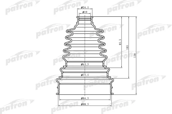 Bushing PATRON PDC0001