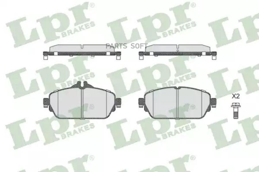 Колодки тормозные LPR 05P1981