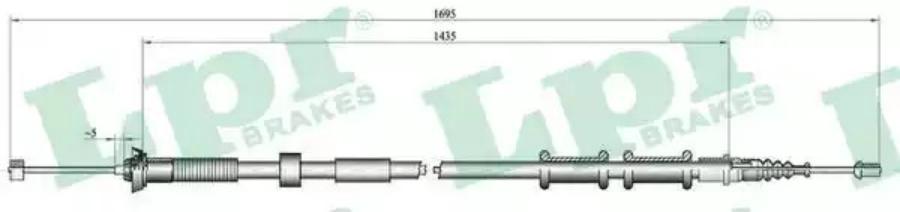 Автозапчасть LPR C0180B