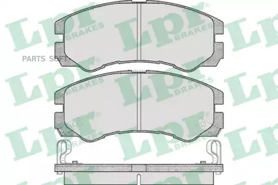 Колодки тормозные LPR 05P565