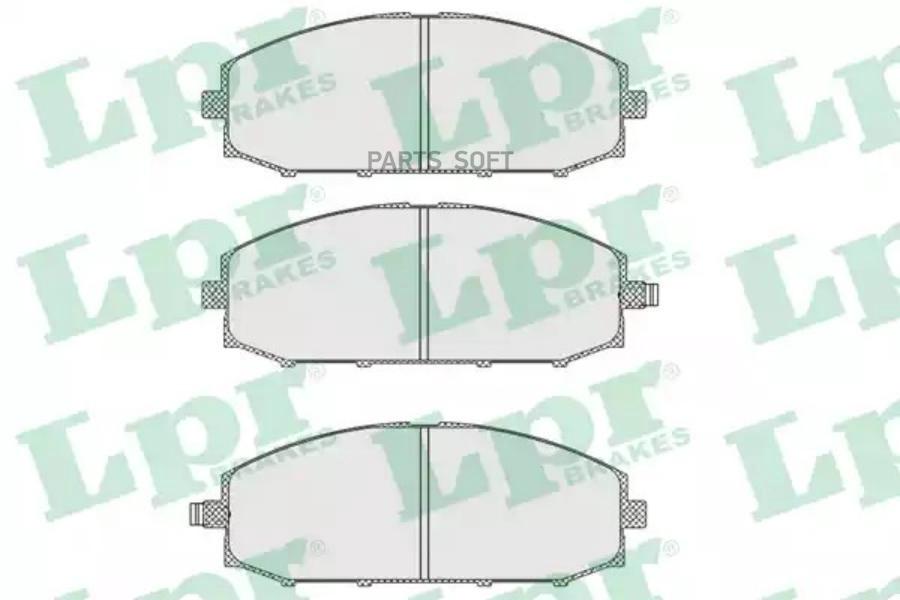 Колодки Передний Lpr арт 05P845 LPR 05P845