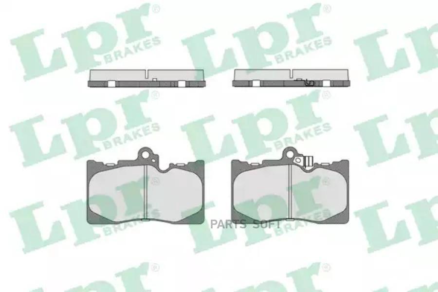 Колодки Тормозные Lpr (05P1331) Lpr арт 05P1331 LPR 05P1331