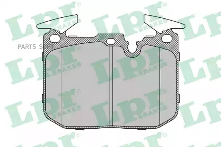 КОЛОДКИ ТОРМОЗНЫЕ   BMW F30/F35 12- LPR 05P1854