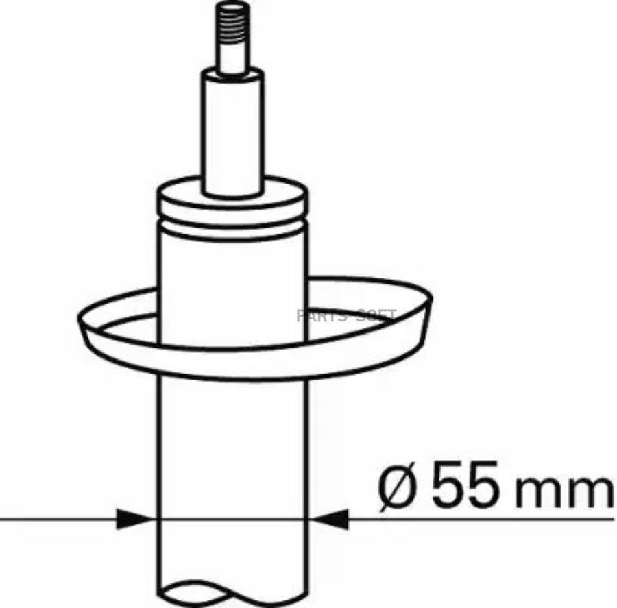 Амортизатор SACHS 312615