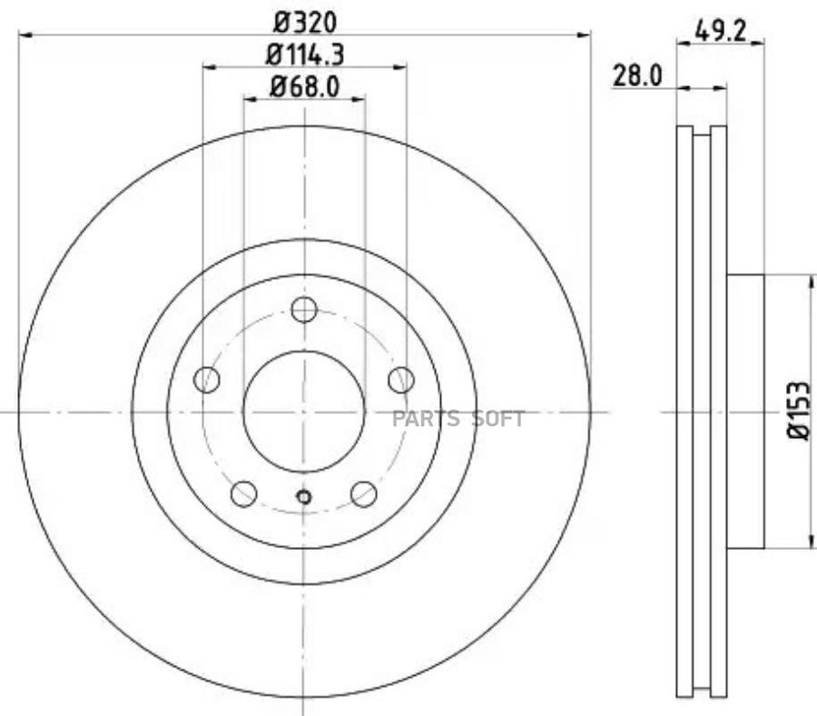 Автозапчасть BEHR-HELLA 8DD355128771